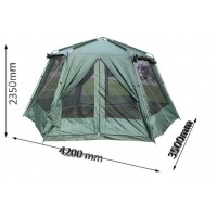 Палатка туристическая кухня-шатер 3046 420x350x235 см