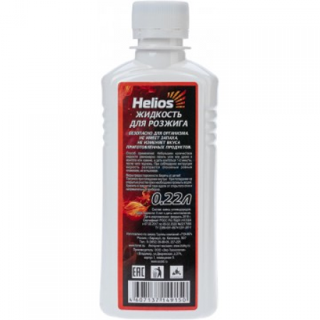 Купить Жидкость для розжига 0,22 л Helios