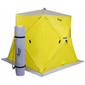 Палатка зимняя PIRAMIDA 2,0х2,0 yellow/gray PREMIER 