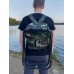 Стул складной с термосумкой и мягкими ручками, туристический стул рюкзак для рыбалки охоты до 100 кг
