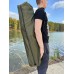 Кресло складное туристическое до 150 кг с подлокотниками и подстаканником, усиленное кресло для рыбалки и отдыха