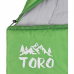 Купить спальный мешок TORO Wide 400L (220х90, левый, стратекс, салатовый) (T-HS-SB-TW-400L) Helios