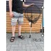Подсак телескопический для рыбалки 60 см, длина до 204 см