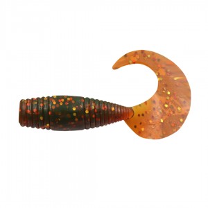 Твистер Spry Tail, р.1,5 inch, цвет #09 - Motor Oil