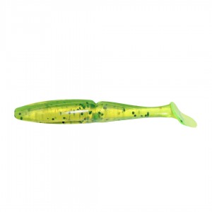 Силиконовая рыбка Mamura, р.4 inch, цвет #10 - Green pepper 