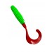 Твистер Din #311 7.9 cm Lime&Red Hel