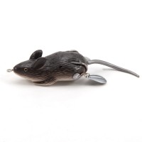 Мышь-незацепляйка MOUSE с лепестками, 76 мм, 26 г, цвет 14, крючок-двойник YR Hooks (BN) #2/0