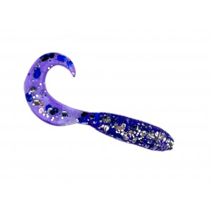 Твистер Tiny Credo 1.55 4 cm Silver Sparkles &Flo Hel