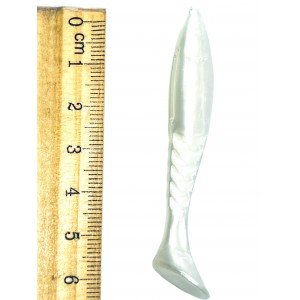 Виброхвост Slash 6.7 cm White Hel Виброхвост Slash 6.7 cm White Hel