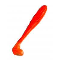 Виброхвост Catcher 2.75 7 cm Orange&Sparkles Hel