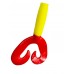 Твистер Credo Double Tail 2.95/7.5  cm Yellow RT Hel