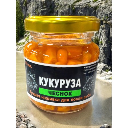 Кукуруза 110 мл с ароматом чеснока