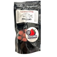 Пылящие насадочные бойлы на карпа с ароматом клубники