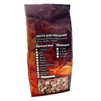 Щепа для копчения АБРИКОС 3-6мм предназначена для мяса,рыбы,птицы