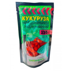 Кукуруза натуральная полумягкая с ароматом тутти-фрутти 120 граммов