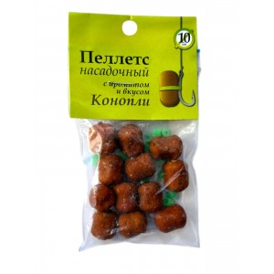 Пеллетс насадочный с ароматом конопли 10 мм