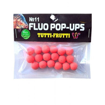 Плавающая насадка бойлы Pop-UPS Тутти-фрутти