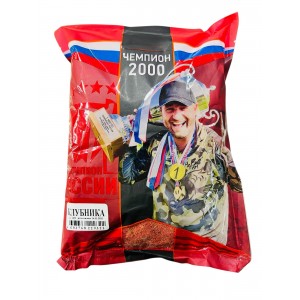 Прикормка для спортивной и любительской ловли рыбы Клубника