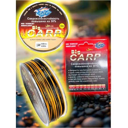 Леска Big CARP 0.60mm 100 метров
