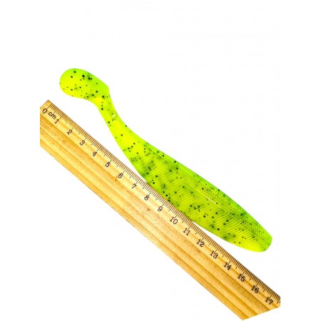 Виброхвост Sharky Shad,р.5,5 inch цвет№10-Green pepper