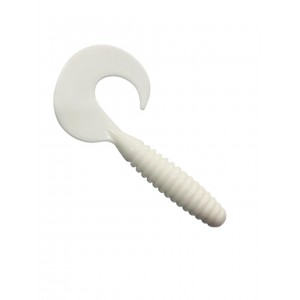 Твистер Spiral,р.4 inch цвет№01-White