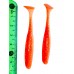Виброхвост Plum Blossom,р.3 inch цвет №03- Carrot gold frake