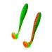 Силиконовая рыбка Catcher 2.75/7 см Pepper Green &Orange