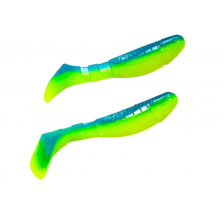 Силиконовая рыбка Chubby 3.55/9 см Blue Lime