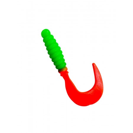 Силиконовая рыбка Credo 2.35/6 см Lime&Orange