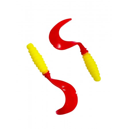Силиконовая рыбка Credo 2.35/6 см Yellow RT