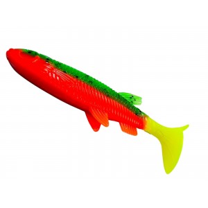 Силиконовая рыбка Nelma 3.15/8 см Pepper Green&OrangeLT