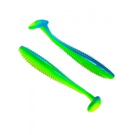 Силиконовая рыбка Shaggy 3.35/8.5 см Blue Lime