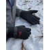Перчатки зимние из флиса с меховой подкладкой
