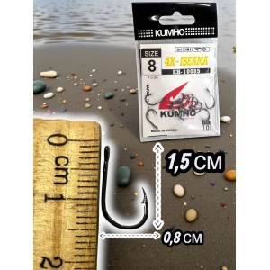 Крючки набор 10 штук KUMXO size 8