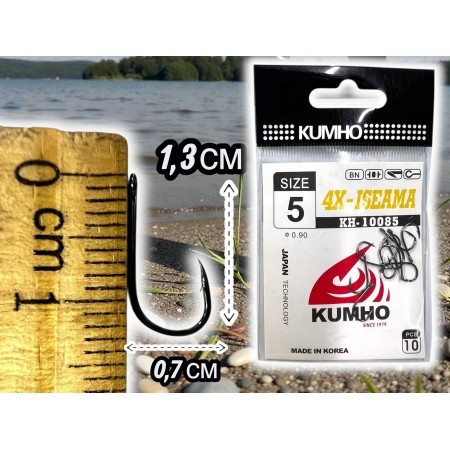 Крючки набор 10 штук KUMXO size 5
