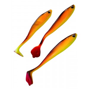 Виброхвост 8 см 5 грамм цвет gold fish Е-929