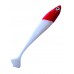 Виброхвост 9 см 5 грамм цвет red head Е-929