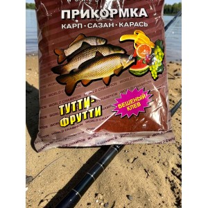 Прикормка карп сазан карась тутти-фрутти 0,9 кг Прикормка карп сазан карась тутти-фрутти 0,9 кг