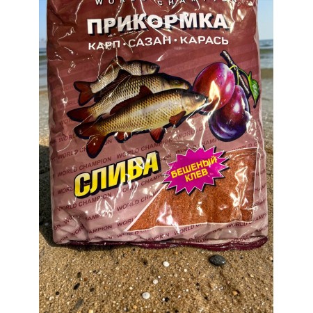 Прикормка карп сазан карась слива 0,9 кг