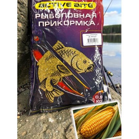Прикормка Active Bite сазан (кукуруза)