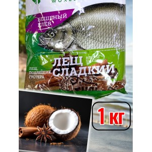 Прикормка бешеный клев лещ ,подлещик,густера сладкий 1 кг