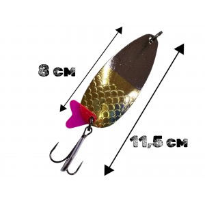 Блесна колеблющаяся 35 грамм color 04 SPOON10014 Т