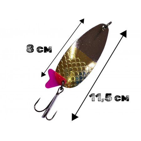 Блесна колеблющаяся 35 грамм color 04 SPOON10014 Т