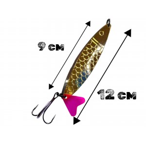 Блесна двойная шумовая колеблющаяся 21 грамм color 05 SPOON22003 Т