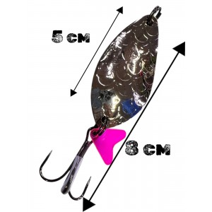 Блесна колеблющаяся 21 грамм color 01 SPOON10003 Т