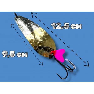 Блесна колеблющаяся 38 грамм color 04 SPOON10023 Т