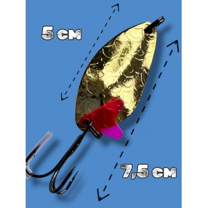 Блесна колеблющаяся 21 грамм color 03 SPOON10003 Т