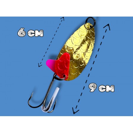Блесна колеблющаяся 21 грамм color 03 SPOON10024 Т