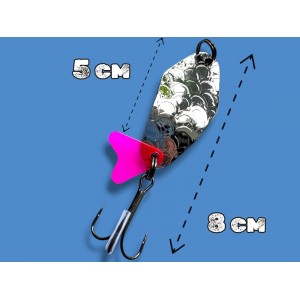 Блесна колеблющаяся 24 грамм color 01 SPOON10004 Т