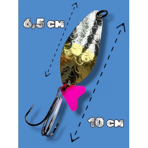 Блесна колеблющаяся 28 грамм color 04 SPOON10008 Т